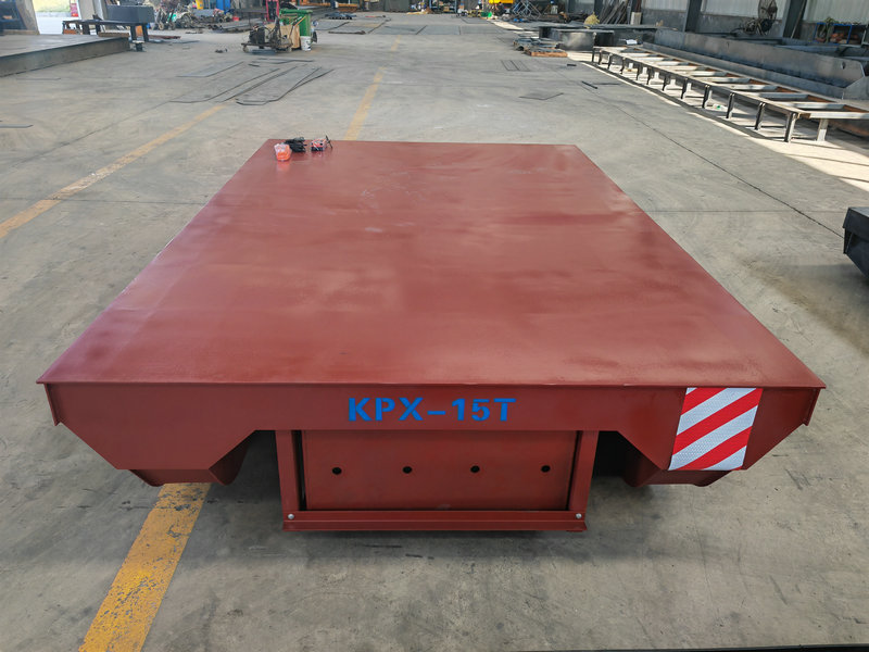 KPX 15 Ton Electric Rail Flat Cart